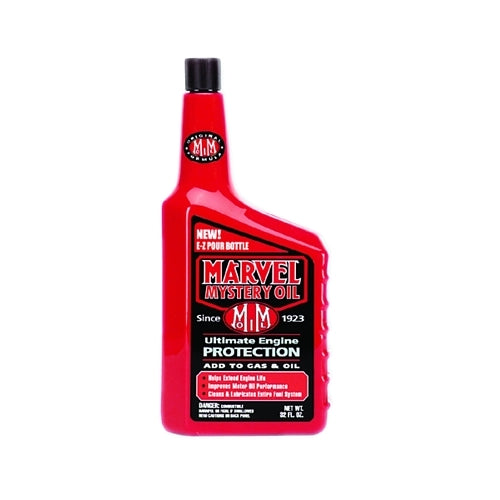 Marvel Mystery Oil Marvel Mystery Oil Gas And Oil Additive, 1 Qt, Plastic Bottle - 6 per CA - MM13R