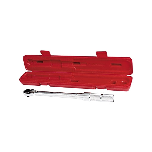 Proto C Series Micrometer Torque Wrench, Ratcheting Head, 3/8 Inches Dr, 16 Ft·Lb To 100 Ft·Lb - 1 per EA - J6012C