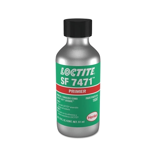 Loctite 7471 x0099  Primer T x0099 , 1.75 Oz, Bottle, Amber - 1 per BTL - 135285