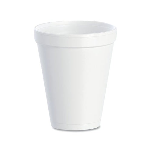 Dart Container Corp. Foam Cup, 10 Oz, White - 40 per CA - 10J10