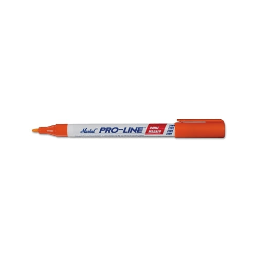 Markal Pro-Line Fine And Micro Liquid Paint Marker, Orange, 1/16 Inches Tip, Fine - 1 per EA - 96877