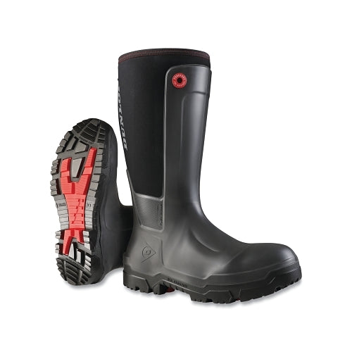 Dunlop Protective Footwear Snugboot Workpro Full Safety Boots, Composite Toe, Men'S 9, Purofort/Puretex, Black - 1 per PR - NE68A93.09
