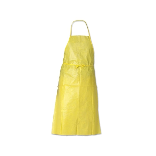 Kimberly-Clark Professional Kleenguard A70 Chemical Spray Protection Aprons, 44 In, Yellow - 100 per CA - 97790