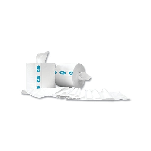 Harbor Centerpull Towels, 7.6 Inches W X 15.0 Inches L Perforation, 600 Ft L Roll, 2-Ply, White - 6 per CA - H6002