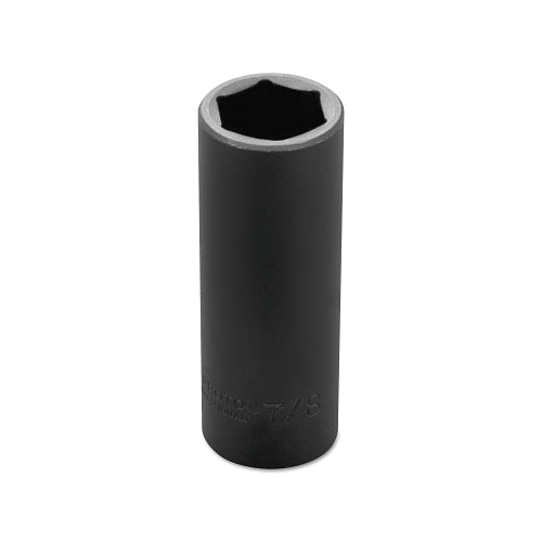 Proto Torqueplus Deep Impact Sockets 1/2 In, 1/2 Inches Drive, 7/8 In, 6 Points - 1 per EA - J7328H