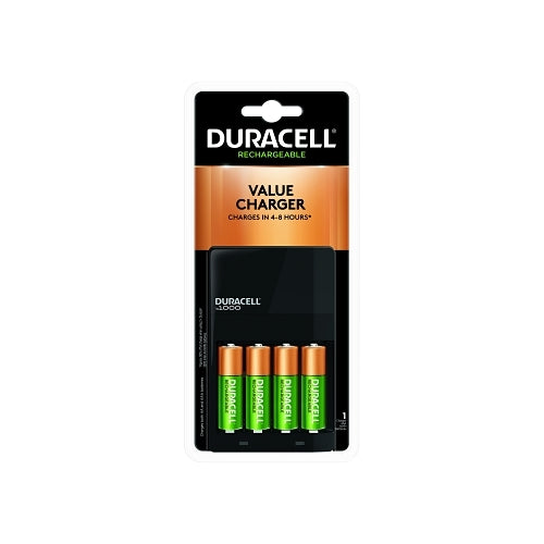 Duracell Ion Speed 1000 Advanced Charger, Aa And Aaa Batteries - 4 per CA - DURCEF14