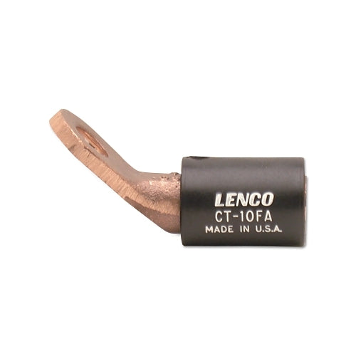 Lenco Connector Terminal, Ct-10Fa, Angle, 17/32 Inches Stud Hole - 1 per EA - 08010