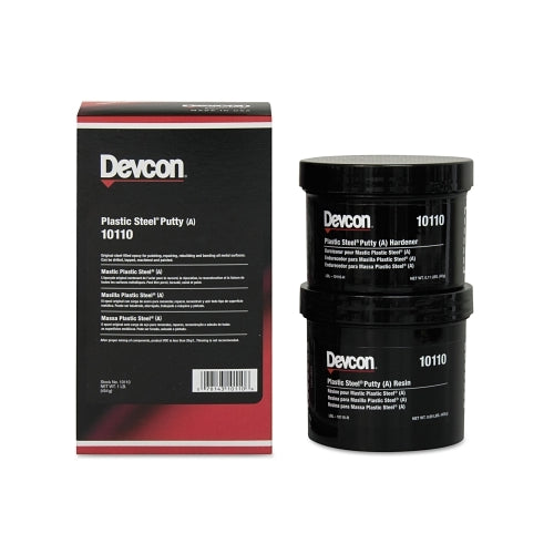 Devcon Plastic Steel Putty (A) Kit, 1 Lb - 1 per EA - 10110