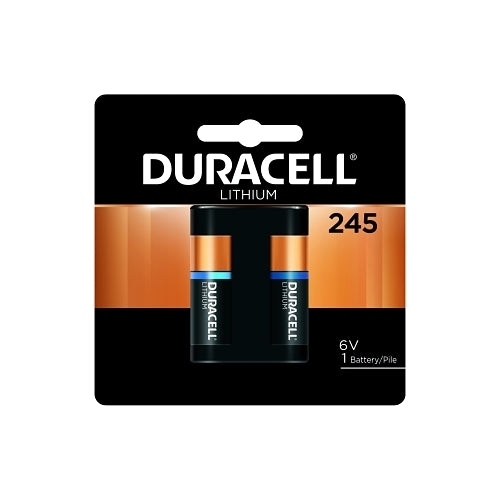 Duracell 245 6.0 Volts High Power Lithium Battery - 6 per CT - DURDL245BPK