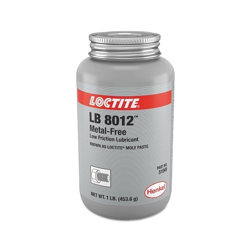 Loctite Lb 8012 Metal-Free Low Friction Lubricant, 1 Lb Brush Top Can - 1 per CN - 226696