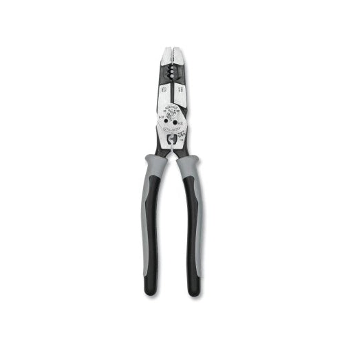 Klein Tools Multi-Purpose Journeyman Hybrid Pliers, 0.8 Inches Cutting L, Journeyman Dual Material Handle - 6 per BX - J2159CRTP