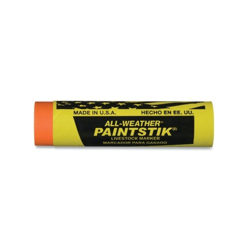 All-Weather Paintstik Livestock Markers, 1 Inches X 4 In, Orange - 1 per EA - 61024
