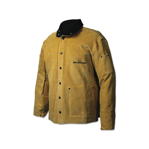 Caiman Boarhide Leather Welding Jacket, 2X-Large, Golden Brown - 1 per EA - 30302X