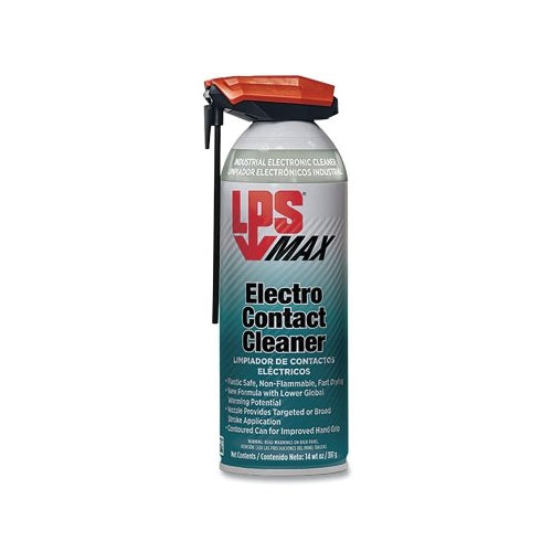 Lps Max Electro Contact Cleaner, 14 Oz, Spray Can, Ether - 12 per CA - 90416