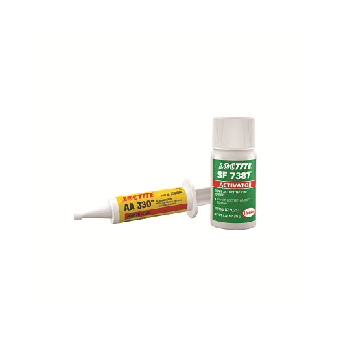 Loctite Aa 330 x0099  Structural Adhesive, 0.85 Oz, Syringe, Yellow - 1 per KT - 1690727