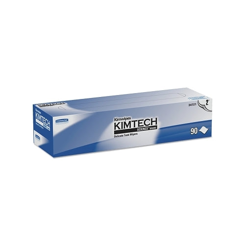 Kimberly-Clark Professional Kimtech Science Kimwipes Delicate Task Wipers, Pop-Up Box, White, 90 Per Box - 15 per CA - 34721