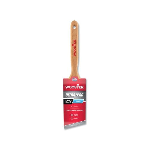 Wooster Ultra/Pro Paint Brushes, 2-1/2 Inches W, Nylon/Polyester, Wood Handle - 6 per BX - 0041740024