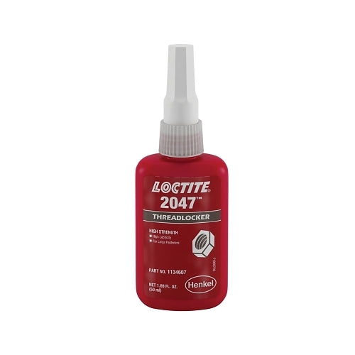 Loctite 2047 Threadlocker, 50 Ml, Bottle, Black - 1 per EA - 1134607