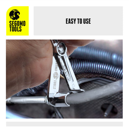 Segomo Tools - Ciseaux de déconnexion de conduite de carburant - 5/16" et 3/8" (pour carburant, service de conduite de climatisation, chauffages) - FUEL01 
