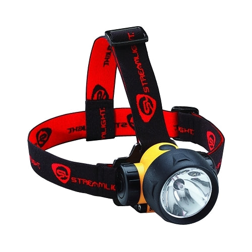 Streamlight Trident Headlamp, 3 Aaa, 80 Lumens, Yellow - 1 per EA - 61050