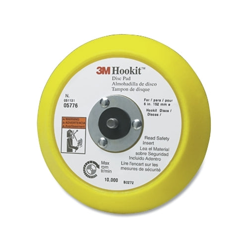 3M x0099  Hookit x0099  Disc Pad, 6 Inches Dia, 5/16 Inches To 24 Inches Ext Arbor, Hook & Loop - 1 per EA - 7100041779