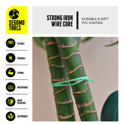 Strong All-Purpose Garden Wire Ties Premuin Plant Wire, Soft Twist