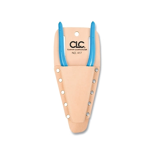 Clc Custom Leathercraft Plier/Tool Holder, 1 Compartment, Tan, Leather - 1 per EA