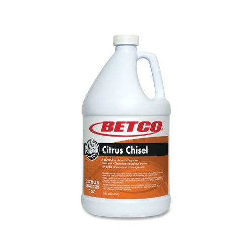 Betco Citrus Chisel Cleaner And Degreaser, 1 Gal, Bottle - 4 per CA - 1670400