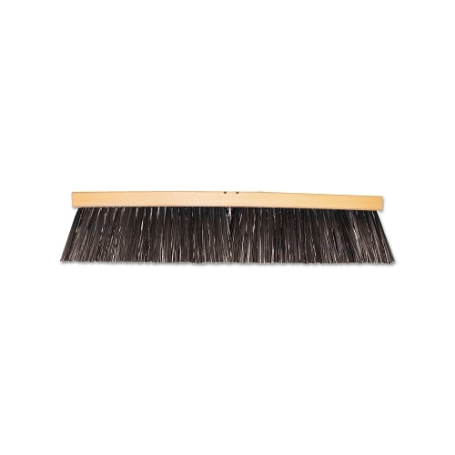 Magnolia Brush Heavy-Duty Street Brooms, 24 Inches Hardwood Block, 4 1/4 Inches Trim L, Blue Plastic - 1 per EA - 6424A