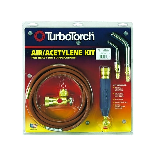Turbotorch Torch Kit Swirls, Acetylene, X-4B, B Tank - 1 per KT - 03860336