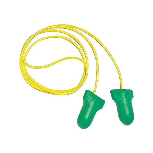 Howard Leight By Honeywell Max Lite Disposable Earplugs, Foam, Green, Corded - 100 per BX - LPF30