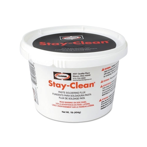 Harris Product Group Stay-Clean Paste Soldering Flux, Brush Cap Dispenser, 4 Oz - 1 per EA - SCPF4