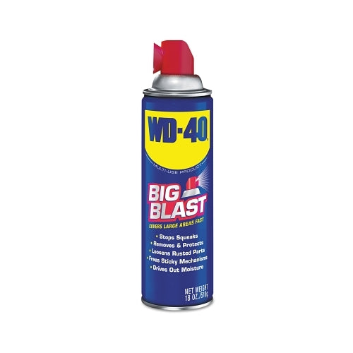 Lubricante multiusos WD-40, 18 onzas, lata de aerosol, Big Blast - 12 por CA - 490095
