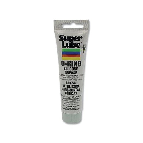 Super Lube O-Ring Silicone Grease, 3 Oz, 2 Nlgi - 1 per EA - 93003