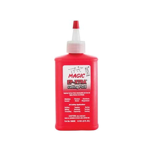 Tap Magic Ep-Xtra Cutting Fluid, 4 Oz, Squeeze Bottle With Spout - 24 per CA - 10004E