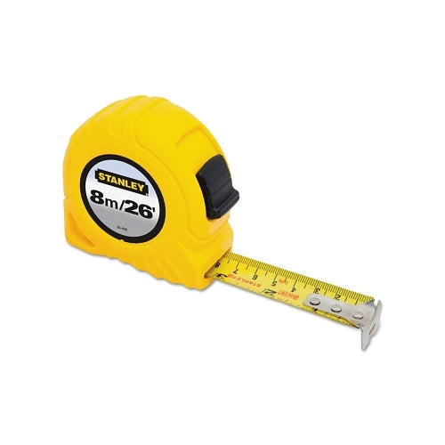 Stanley Tape Rule, 1 Inches X 8M/26 Ft - 1 per EA - 30456