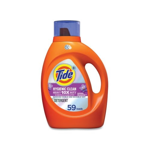 Tide Hygienic Clean Heavy Duty 10X Liquid Detergent, 92 Oz, Bottle, Spring Meadow - 4 per CA - 28616