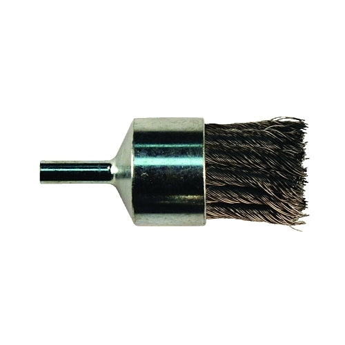 Advance Brush Brosses à extrémité droite à nœud, acier inoxydable, 20 000 tr/min, 3/4 pouces X 0,01" - 1 par EA - 83151