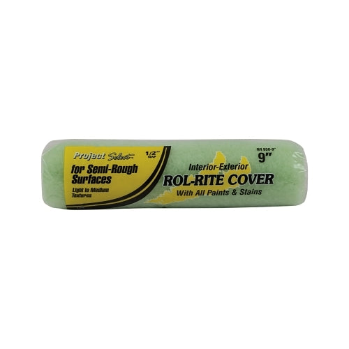 Linzer Rol-Rite Roller Cover, 9 In, 1/4 Inches Nap, Knit Fabric - 24 per BX - RR9259