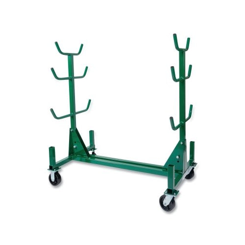 Greenlee Mobile Conduit And Pipe Rack, 34 Inches W X 63-1/2 Inches H X 58-1/2 L, 1000 Lb Load Capacity, Includes 4-Casters - 1 per EA - 50153439