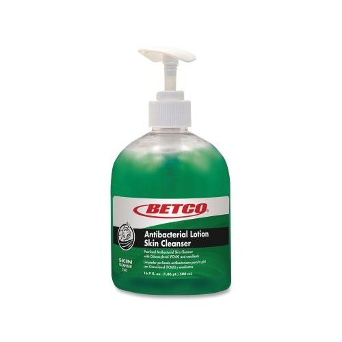 Betco Antibacterial Lotion Skin Cleanser, 500 Ml, Pump Bottle - 12 per CA - 141E900