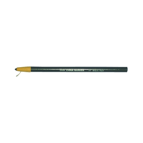 Dixon Ticonderoga China Marker, 7 Inches L, Black - 12 per DOZ - 00077