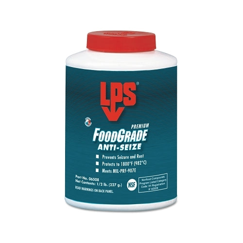 Lps Food Grade Anti-Seize Lubricants, 1/2 Lb Bottle - 1 per EA - 06508