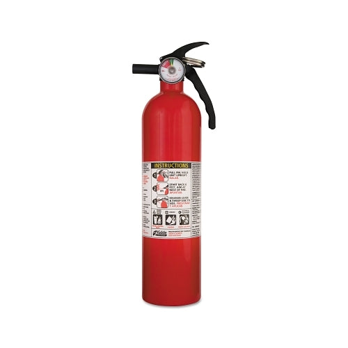 Extintor de incendios doméstico multiusos Kidde Fa110, tipo A, B, C, 2,5 libras - 1 por EA - 466142MTL