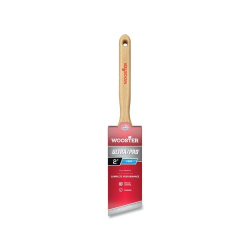 Wooster Ultra/Pro Paint Brushes, 2 Inches W, Nylon/Polyester, Wood Handle - 6 per BX - 0041740020