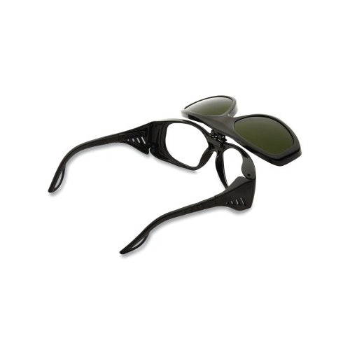 Sellstrom X35 Series Flip Up Protective Eyewear Safety Glasses, Sh 3 Lens, Polycarbonate, Blk Frame - 1 per EA - S72903