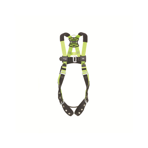 Honeywell Miller H500 Industry Standard Full-Body Harness, Back D-Ring, Sm/Med, Mating Chest/Tongue Leg Buckles, Shoulder Pads, Is1P - 1 per EA - H5ISP311001