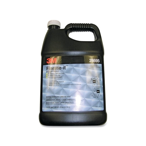 3M x0099 Finesse-It x0099 Polish, bouteille de 1 gallon, 4 gallons par caisse, blanc - 4 par CA - 7100025167