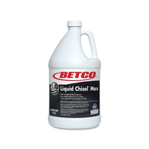 Betco Liquid Chisel Max Non-Butyl Degreaser, 1 Gal, Bottle, Characteristic Scent - 4 per CA - 1450400