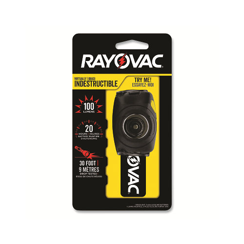 Faro LED Rayovac 3Aaa, 50 lúmenes, negro - 1 por EA - DIYHL3AAABXTB